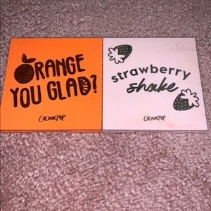 ColourPop Orange You Glad? & Strawberry Shake